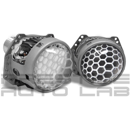 G5-R Clear lens with Honeycomb etching Bi-Xenon HID Projectors
