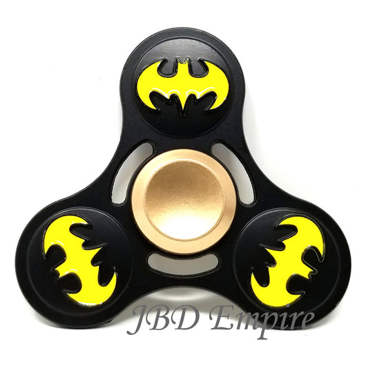 JBD Batman , Anti-Anxiety Fidget Spinner Toy Helps Focusings EDC Focus Toy for Kids & Adults - Stress Reducer Reliever ADHD Anxiety and Boredom Black