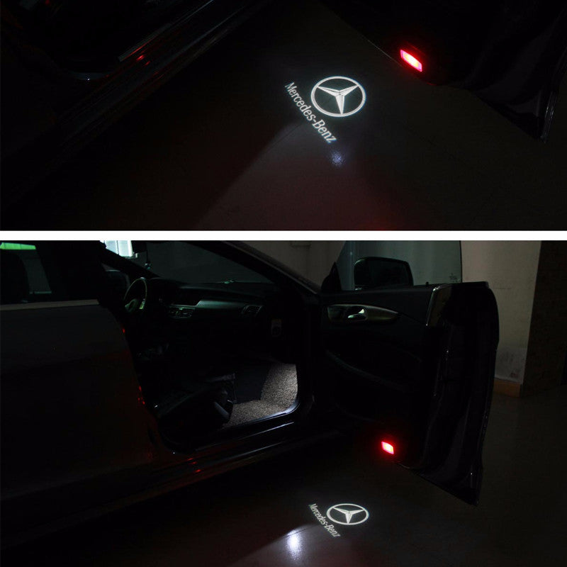 LED Door Step Courtesy Shadow Laser Light for Mercedes C-Class W204 08-14