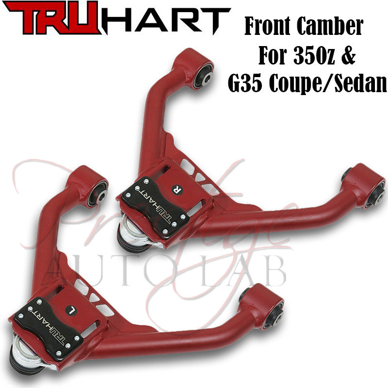 Truhart 370z / G35 / G37 Front Camber kit Suspension Red