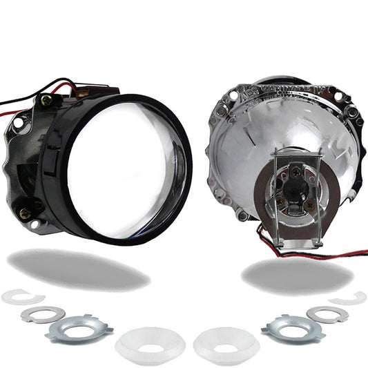 Mini H1 7.0 Bi-xenon HID Projector Kit Lens Headlight Shroud LHD