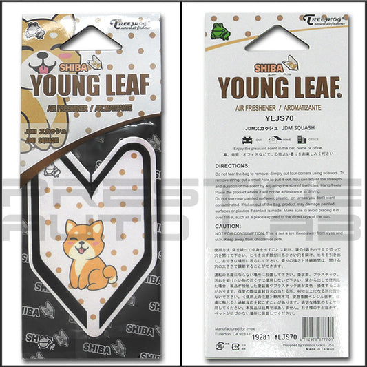 Treefrog Japan Young Leaf Shiba Jdm Squash Scent Air Freshener