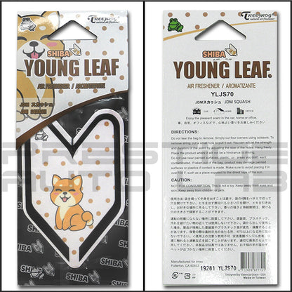 2 Pack Wakaba Japan Treefrog Young Leaf Shiba Jdm Squash Scent Air Freshener