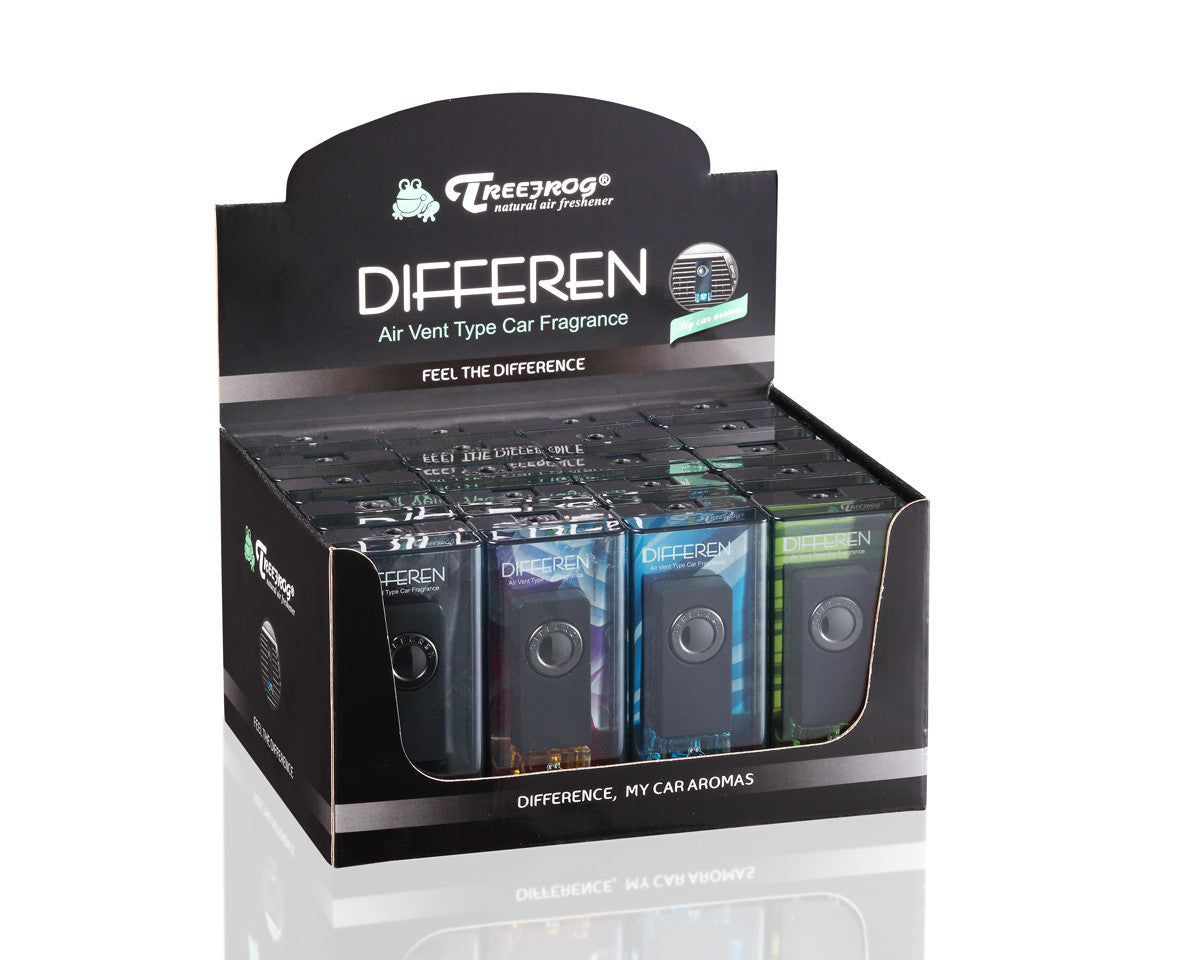 Differen Air Vent Type Assorted/ Variety Scents 4 Packs