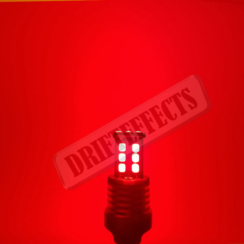 2x 1156 RED Super Bright LEDS 600 Lumens High Power 3535 Chip LEDs Turn Signal Light Bulbs