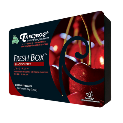 Treefrog Freshbox Natural Air Freshener - Black Cherry Scent