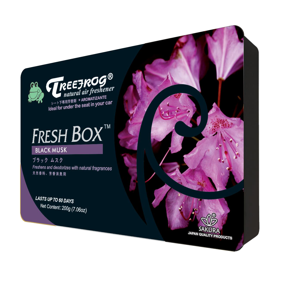 Treefrog Freshbox Natural Air Freshener - Black Musk Scent