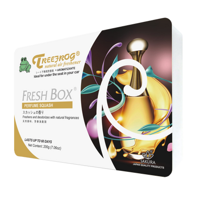 Treefrog Freshbox Natural Air Freshener - Perfume Squash Scent