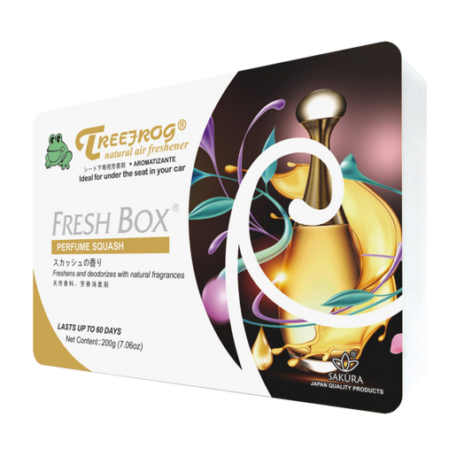 Treefrog Freshbox Natural Air Freshener - Perfume Squash Scent