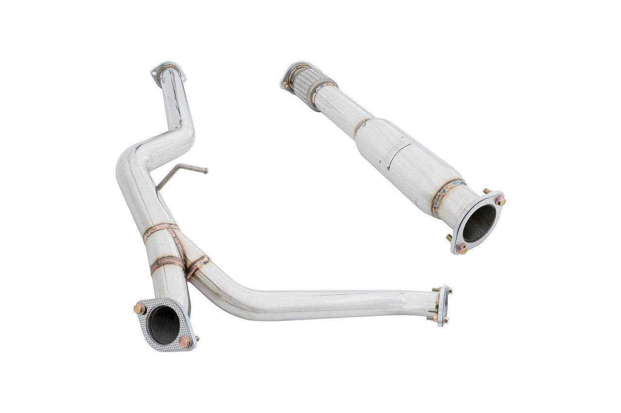 Megan Racing Stainless Quad Tips OE-RS Exhaust Kit For Subaru Legacy GT 2005 - 2009