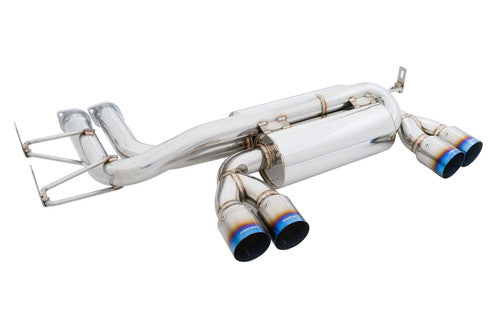 Megan Racing Blue Titanium Tips Surpremo Axle-Back Exhaust For BMW M3 (E46) 2001 - 2006