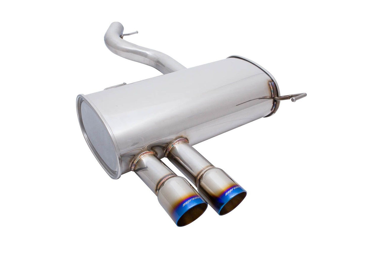 Megan Racing Burnted Rolled Tips Surpremo Axle-Back Exhaust For BMW 328i/328ix (E92) 2007 - 2011 E90
