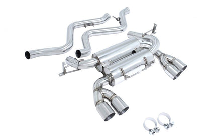 Megan Racing Stainless Rolled Tips Surpremo Axle-Back Exhaust For BMW M3 (E90) 2008 - 2011