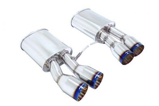 Megan Racing Burnt Rolled Tips Surpremo Axle-Back Exhaust For BMW M6 Coupe (F13) 2013 - 2018 Gran Coupe
