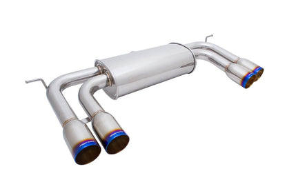 Megan Racing Burnt Rolled Tips Surpremo Axle-Back Exhaust For BMW X6 M 2010 - 2014 X5 M