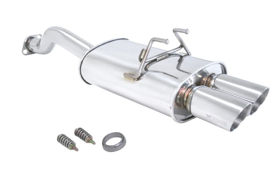 Megan Racing Stainless Rolled Tips OE-RS Exhaust Kit For Honda Civic Coupe 2012 - 2013