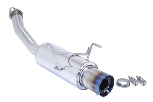 Megan Racing Blue Titanium Tip Axle-Back Exhaust For Honda CR-Z 2011+