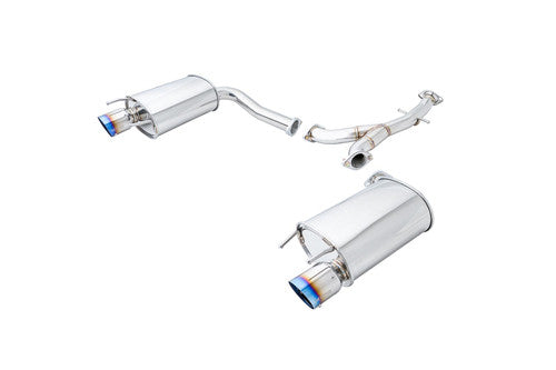 Megan Racing Burnt Titanium Tips OE-RS Axle-Back Exhaust For Lexus IS250 2006 - 2013 IS350