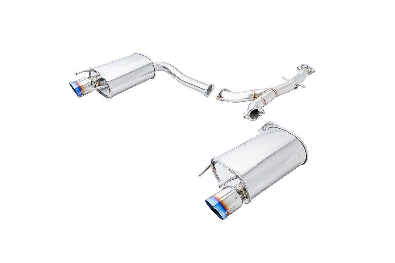 Megan Racing Burnt Titanium Tips OE-RS Axle-Back Exhaust For Lexus IS350 2006 - 2013 IS250