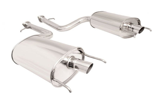 Megan Racing Stainless Tips OE-RS Axle-Back Exhaust For Lexus LS460 2007 - 2012