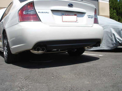 Megan Racing Stainless Quad Tips OE-RS Exhaust Kit For Subaru Legacy GT 2005 - 2009