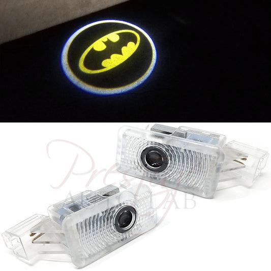 Yellow Batman Ghost Shadow LED Projector Light Door Logo for Acura TLX RLX MDX TL ZDX